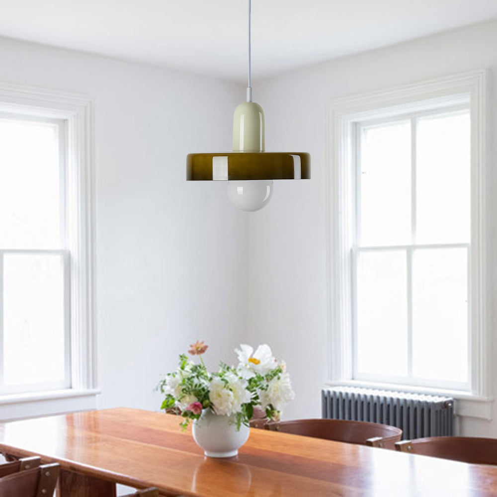 Jess Vintage Glass Pendant Light - Neutralighting