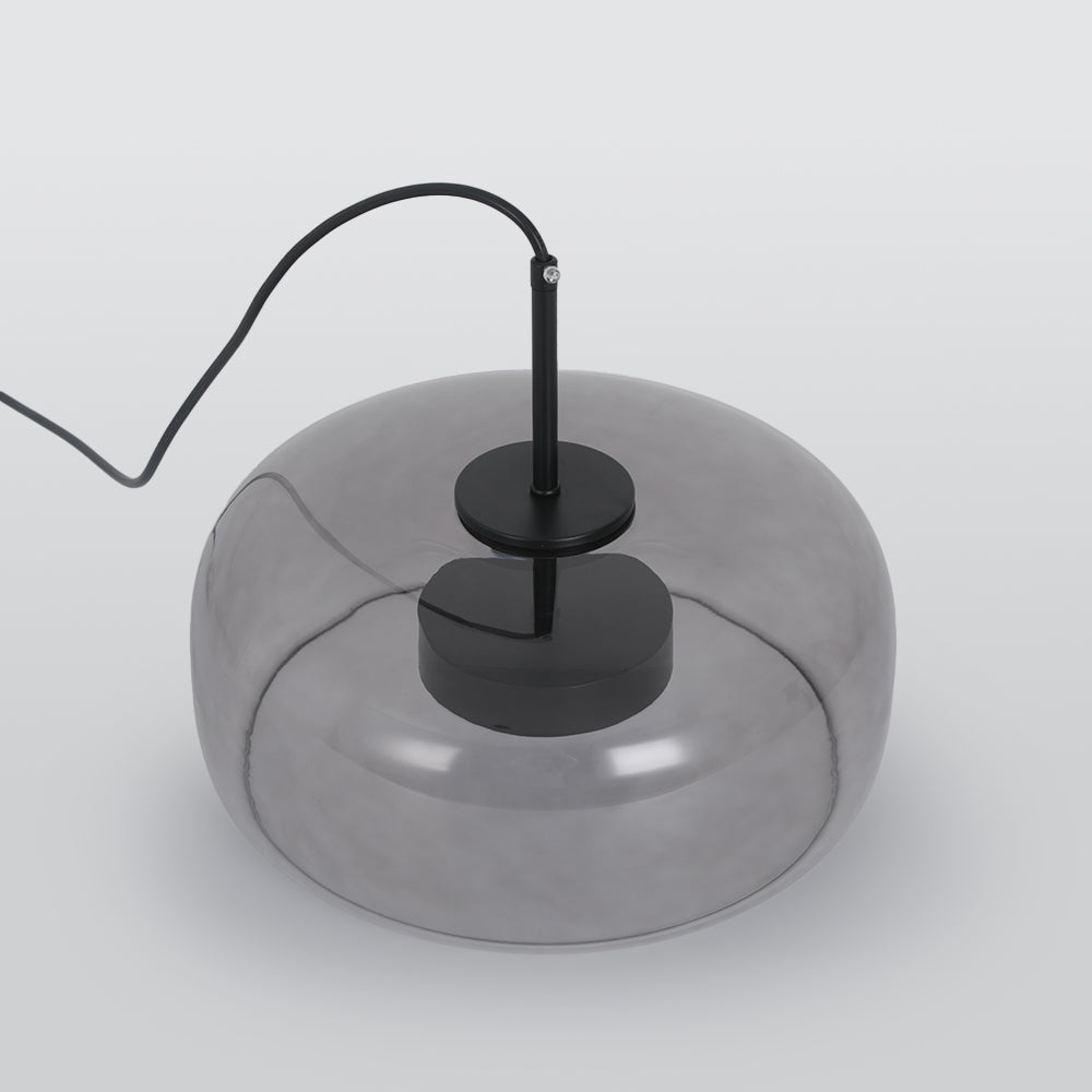 June Morden Glass Pendant Light Clear/Smoky/Amber - Neutralighting