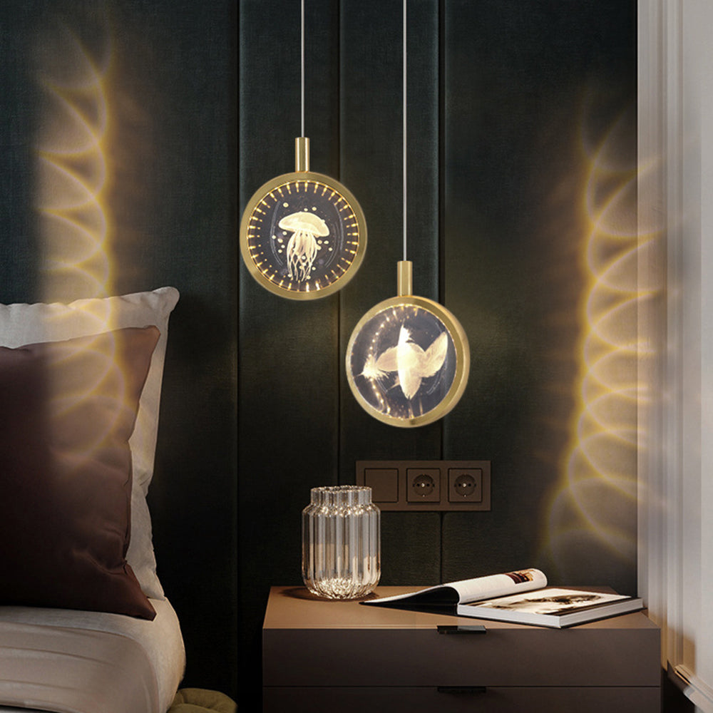 Kristy Morden Spherical Metal Pendant Light, Gold - Neutralighting