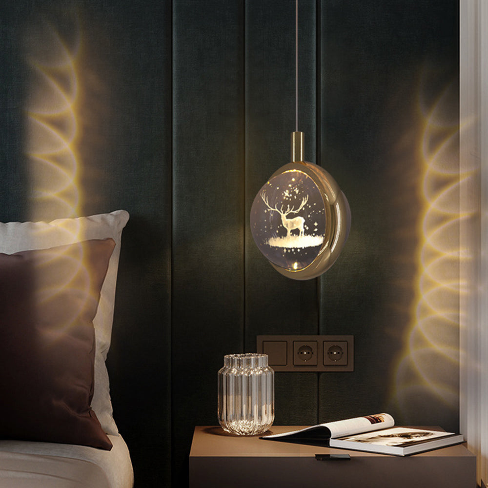 Kristy Morden Spherical Metal Pendant Light, Gold - Neutralighting