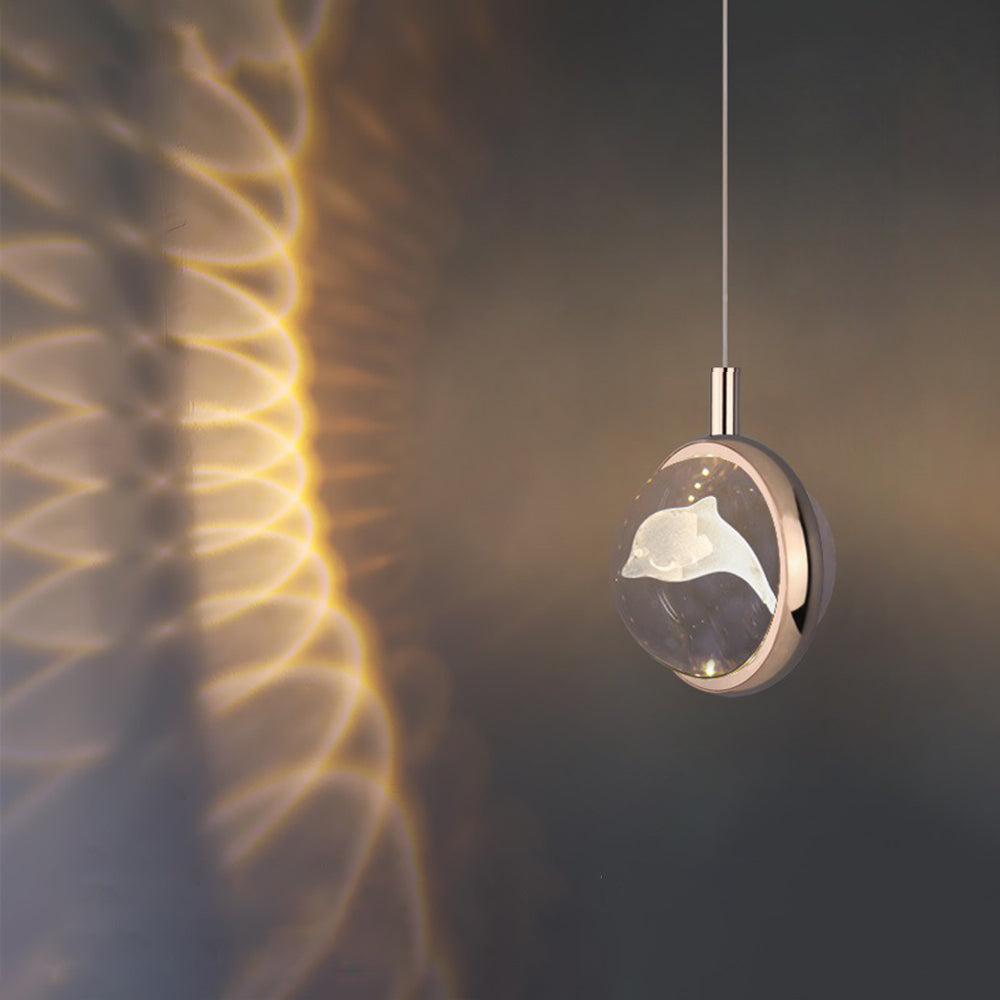 Kristy Morden Spherical Metal Pendant Light, Gold - Neutralighting