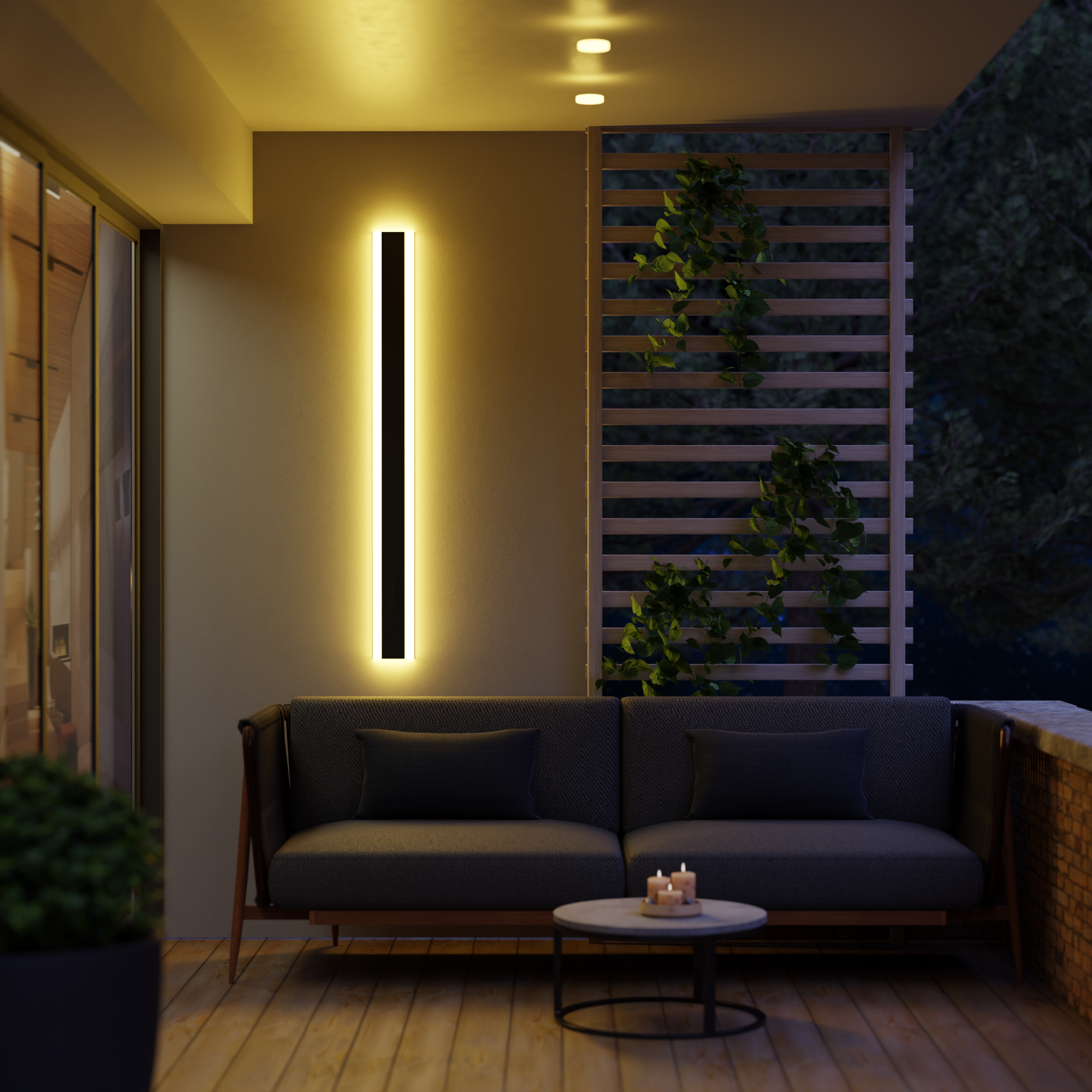 Nexa Outdoor Wall Lamp Symmetrical - Neutralighting