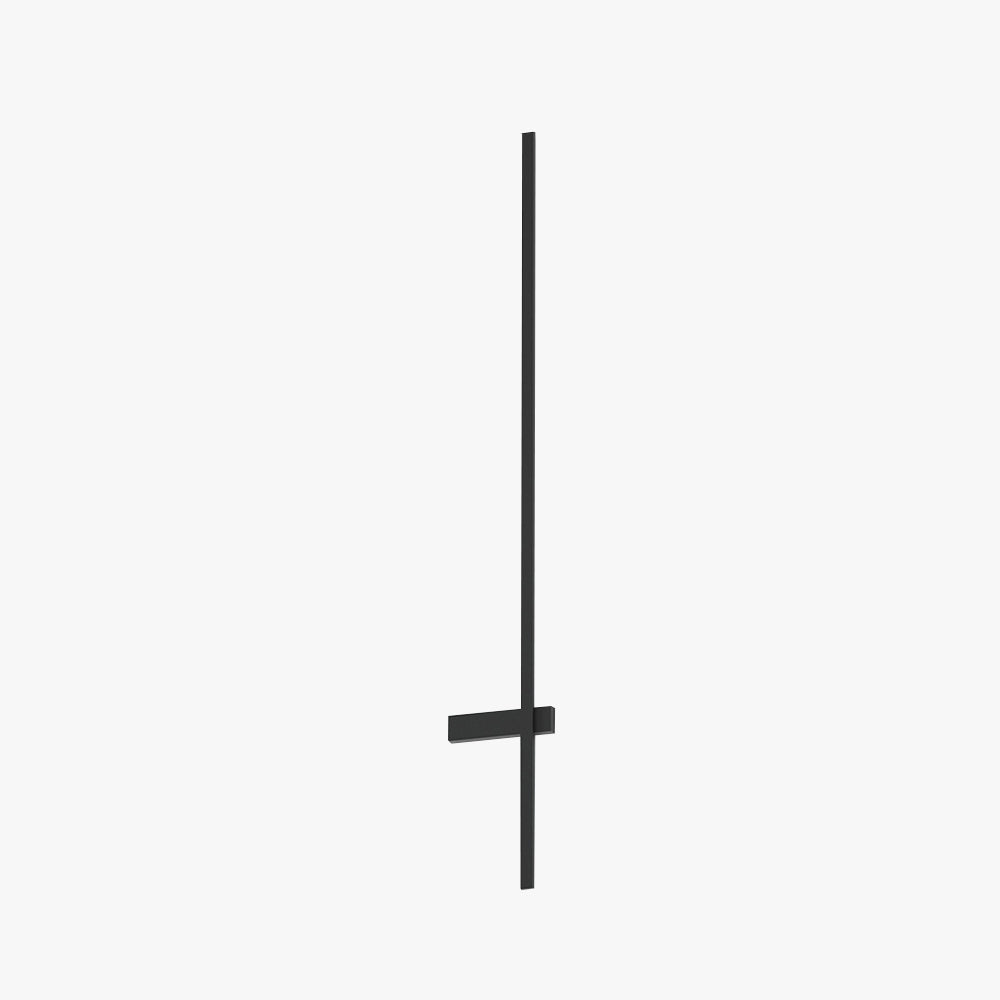 Ray Minimalist Duo-Linear Outdoor Wall Lamp, Black - Neutralighting