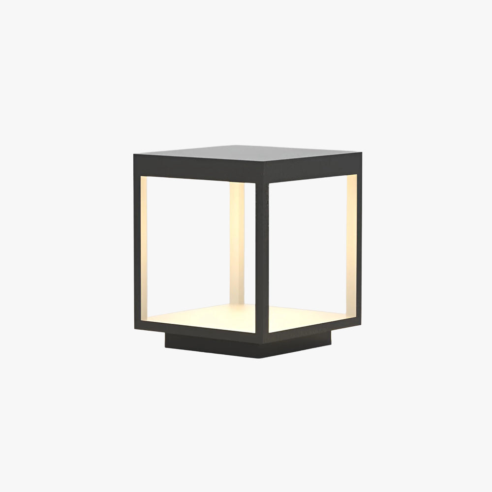 Ferra Contemporary Solar Rechargeable Outdoor Floor Lamp - Neutralighting