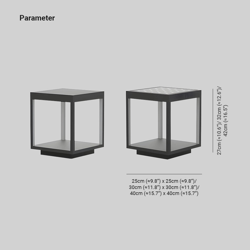 Ferra Contemporary Solar Rechargeable Outdoor Floor Lamp - Neutralighting