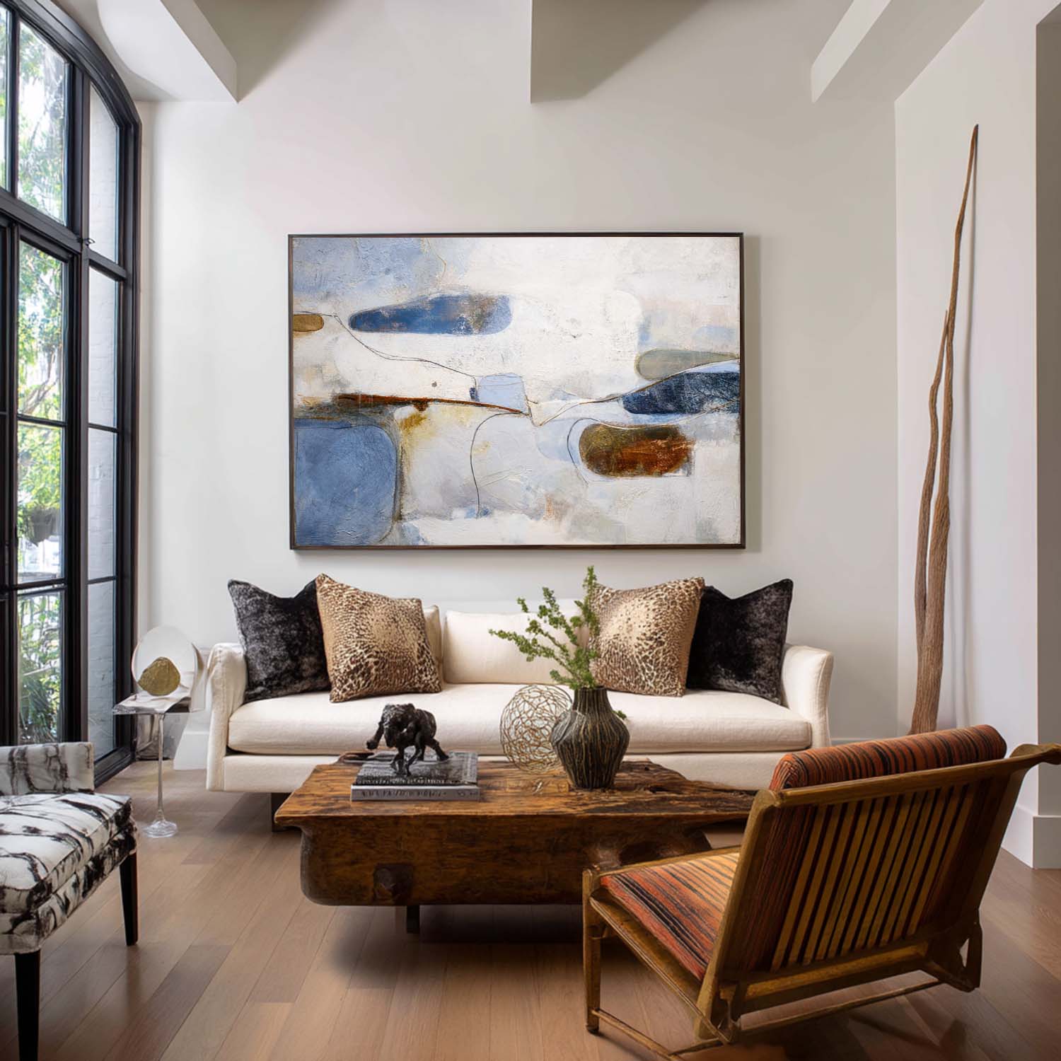 Modern Abstract Painting ABAH195 - Neutralighting