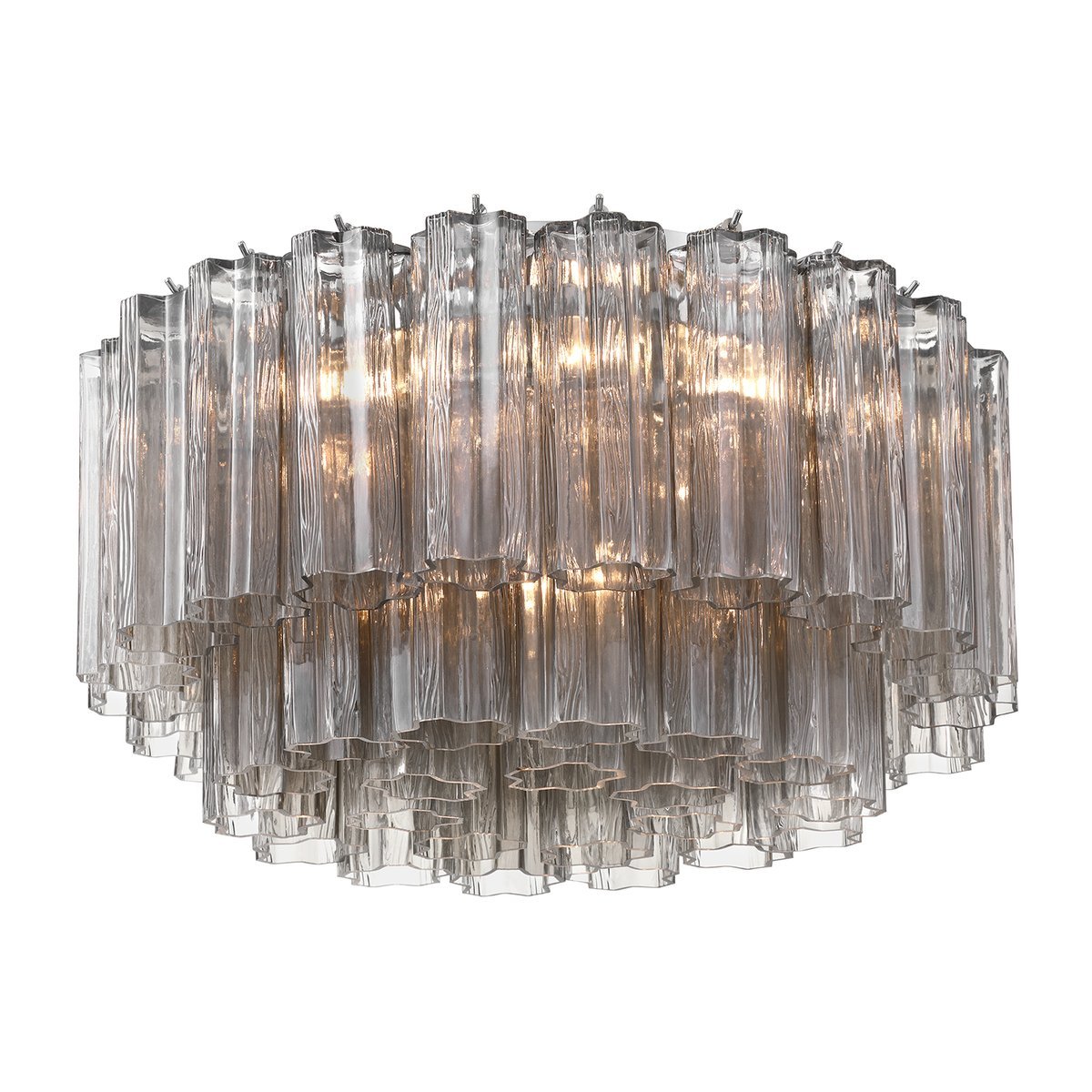 Aurora Ceiling Lamp Glass Tube Layered Amber - Neutralighting