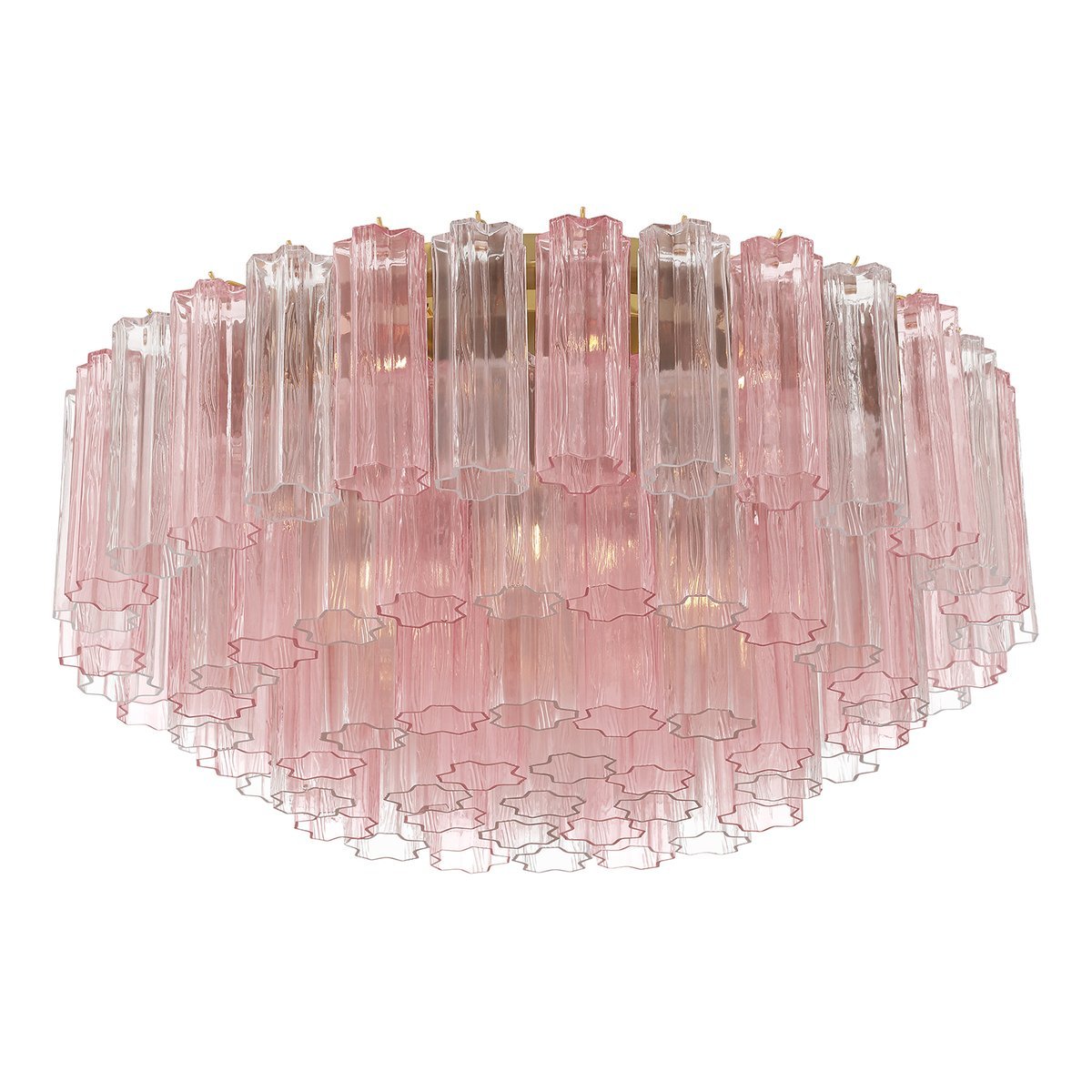 Aurora Ceiling Lamp Glass Tube Layered Amber - Neutralighting