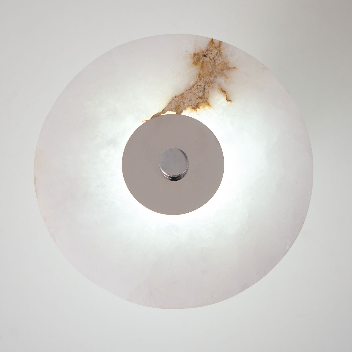 Eurnoran Mushroom Shaped Alabaster Table Lamp - Neutralighting