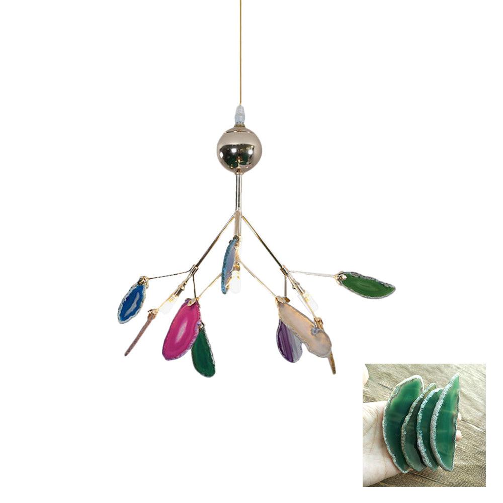 Agate Chandelier Colorful Branching - Neutralighting