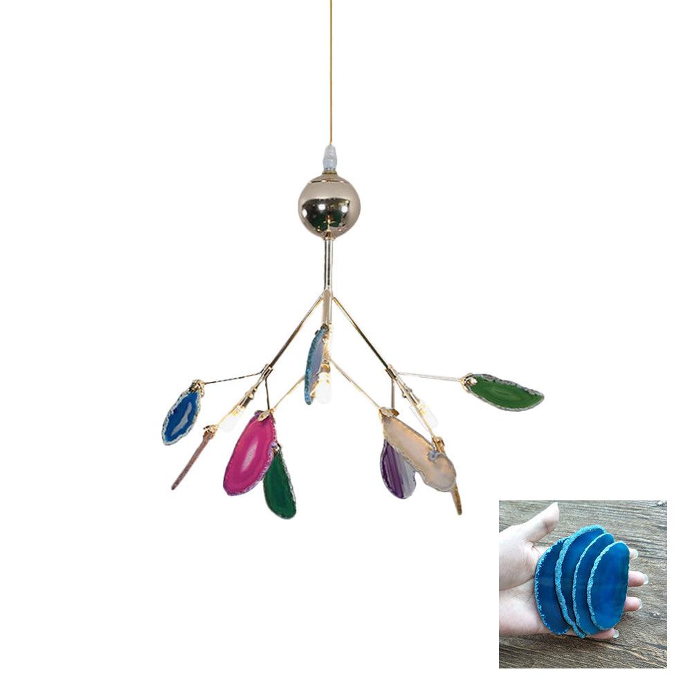 Agate Chandelier Colorful Branching - Neutralighting