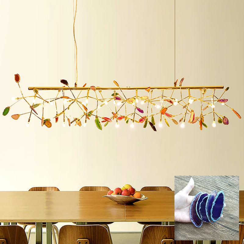 Agate Chandelier Colorful Branching - Neutralighting