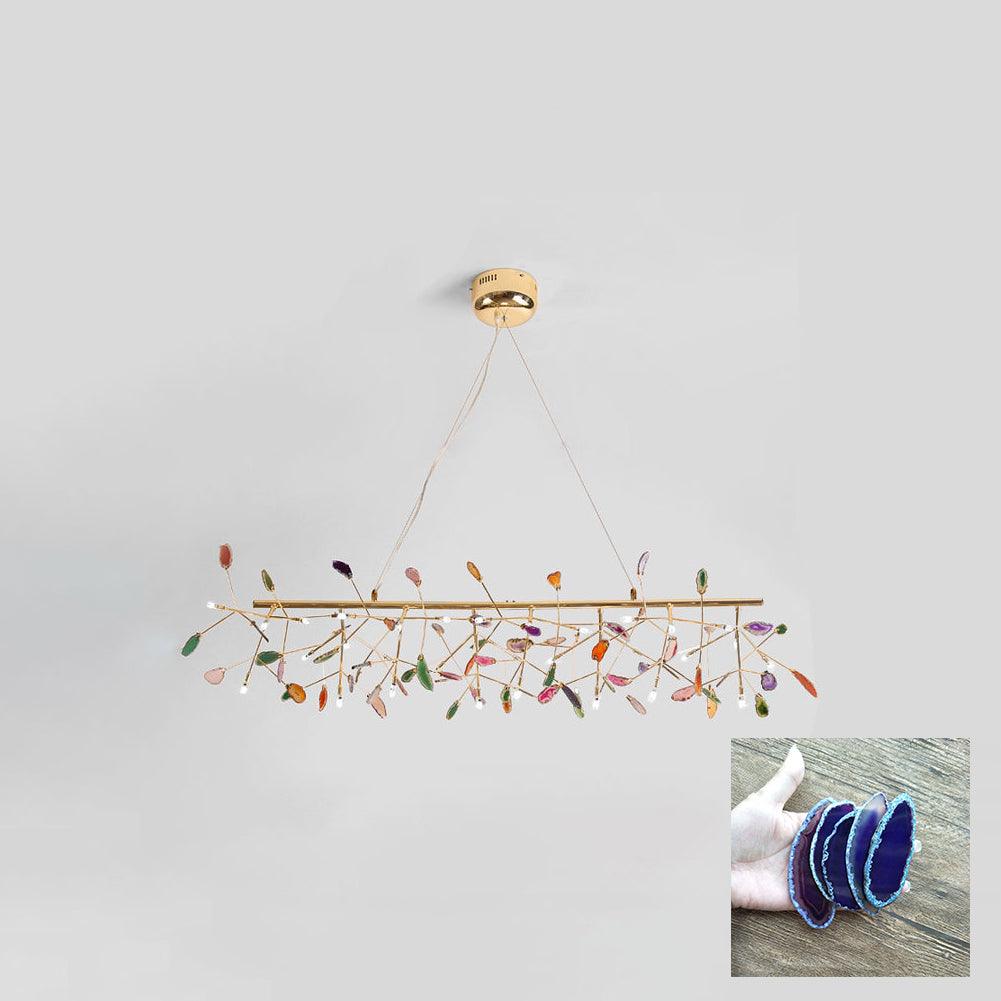 Agate Chandelier Colorful Branching - Neutralighting