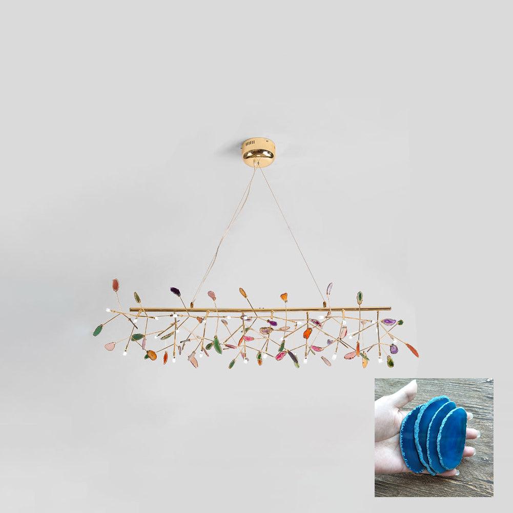 Agate Chandelier Colorful Branching - Neutralighting