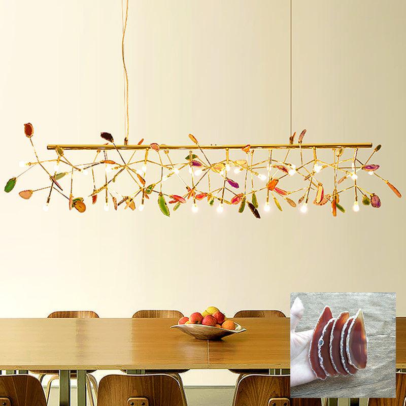 Agate Chandelier Colorful Branching - Neutralighting