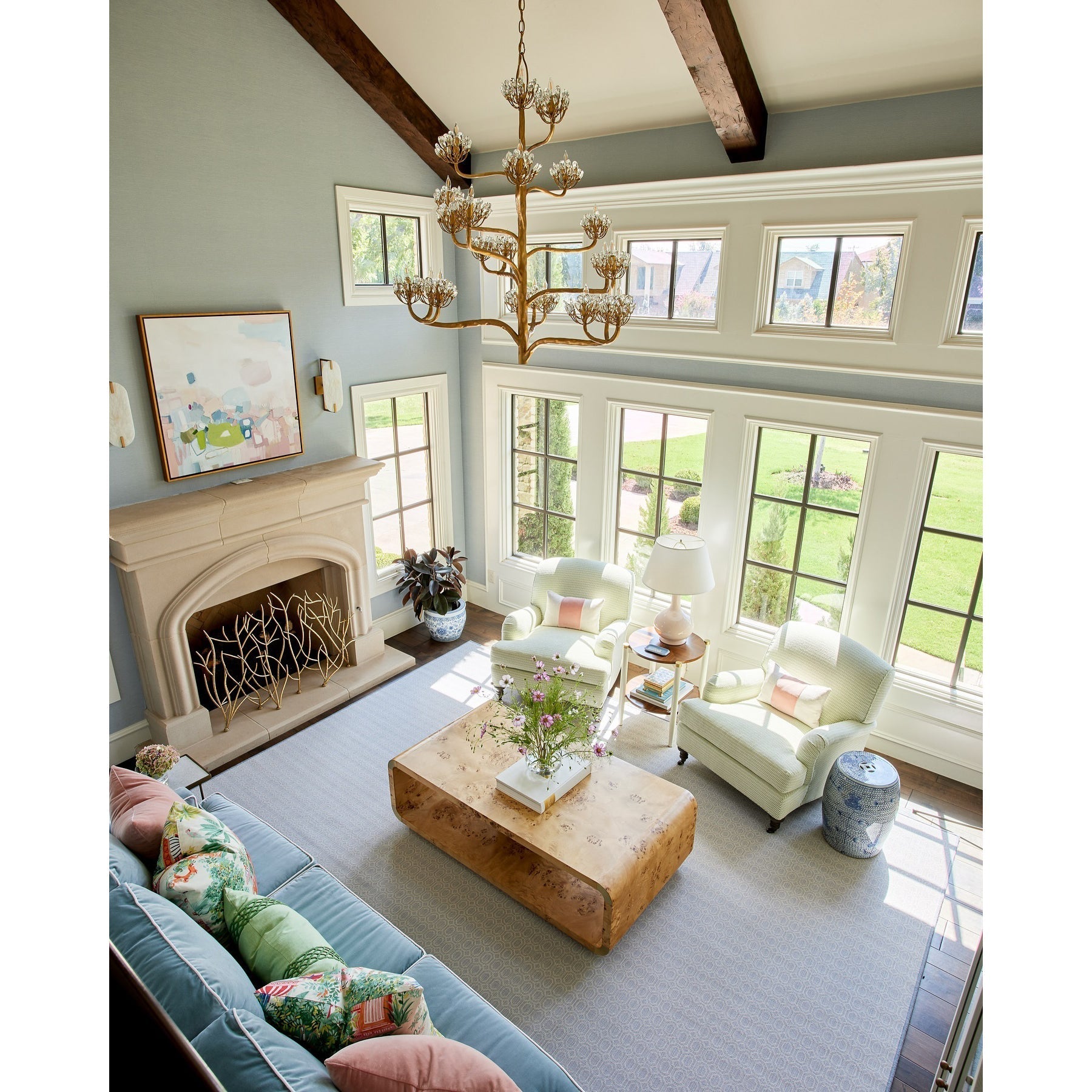 Agave Postmodern Luxury Americana Crystal Chandelier - Neutralighting