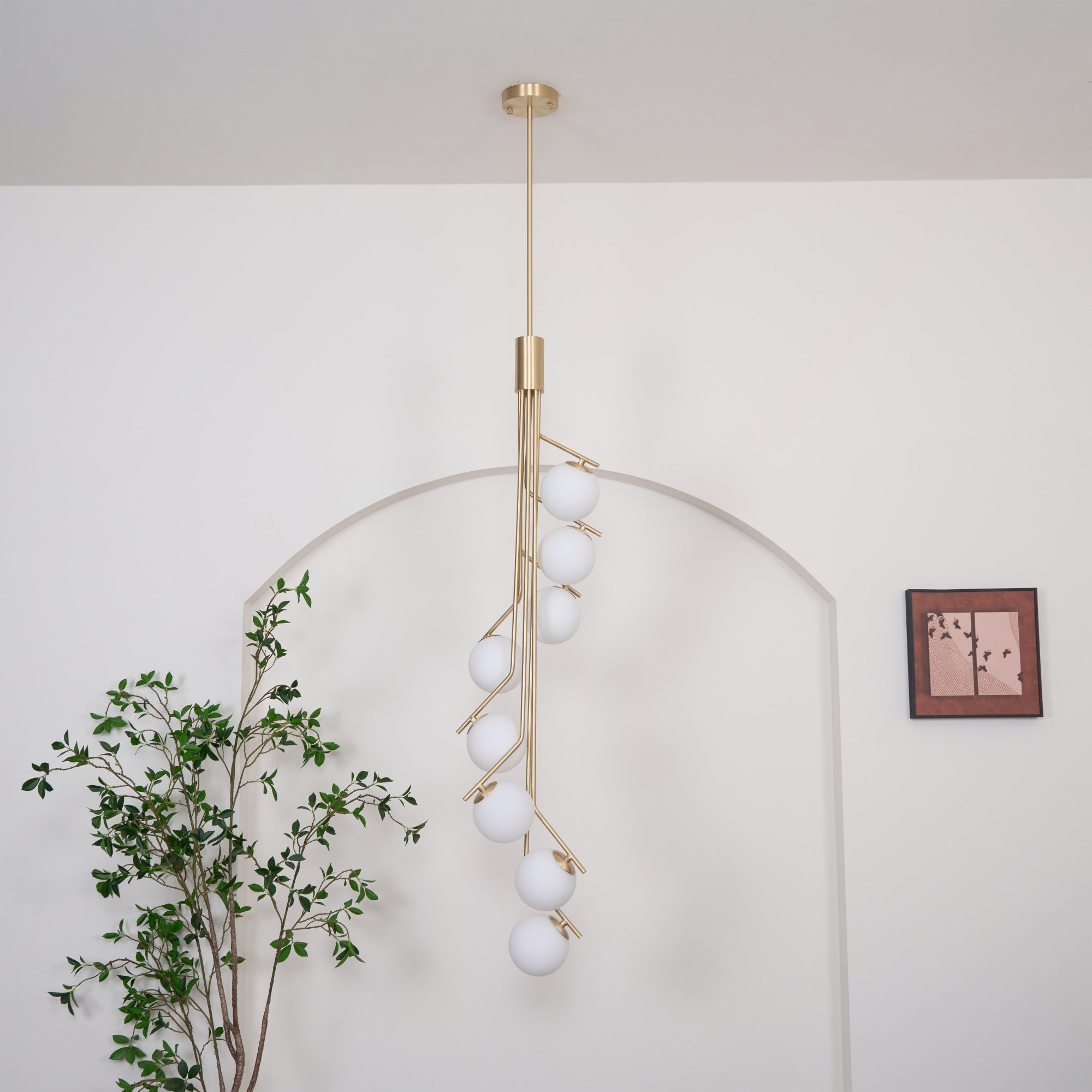 Ageet Modern Minimalist Glass Pendant Light - Neutralighting
