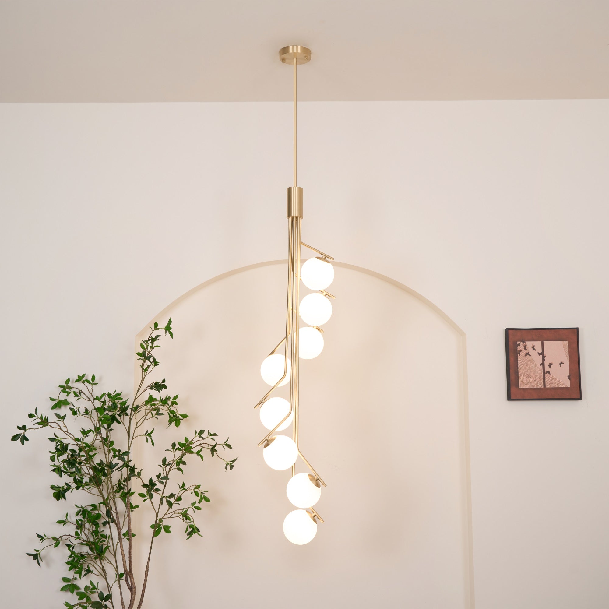 Ageet Modern Minimalist Glass Pendant Light - Neutralighting