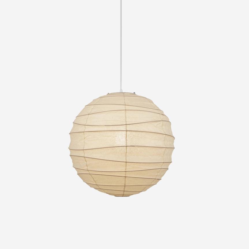 Luna Pendant Light Japanese Paper Globe