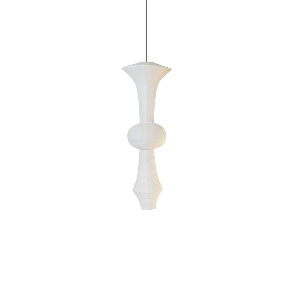 Zyora Sculptural Paper Pendant Lamp - Neutralighting