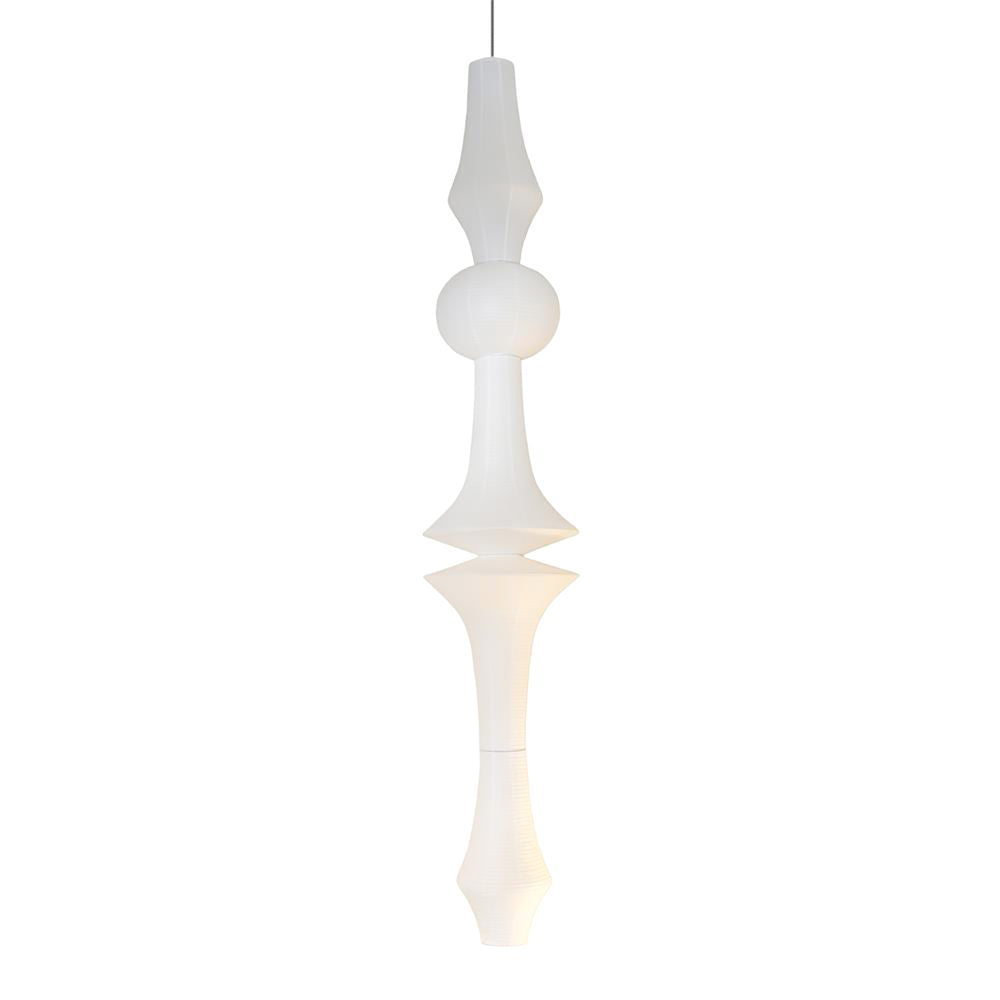 Zyora Sculptural Paper Pendant Lamp - Neutralighting