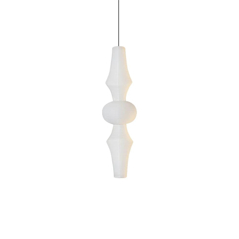 Zyora Sculptural Paper Pendant Lamp - Neutralighting