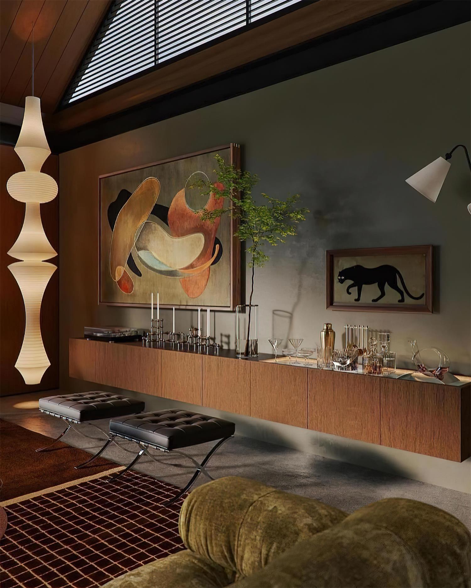 Zyora Sculptural Paper Pendant Lamp - Neutralighting