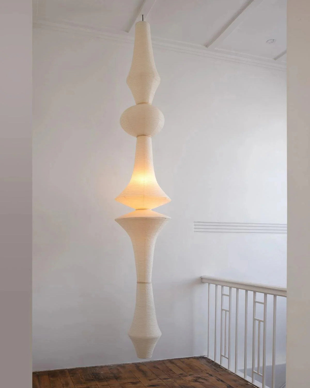 Zyora Sculptural Paper Pendant Lamp - Neutralighting