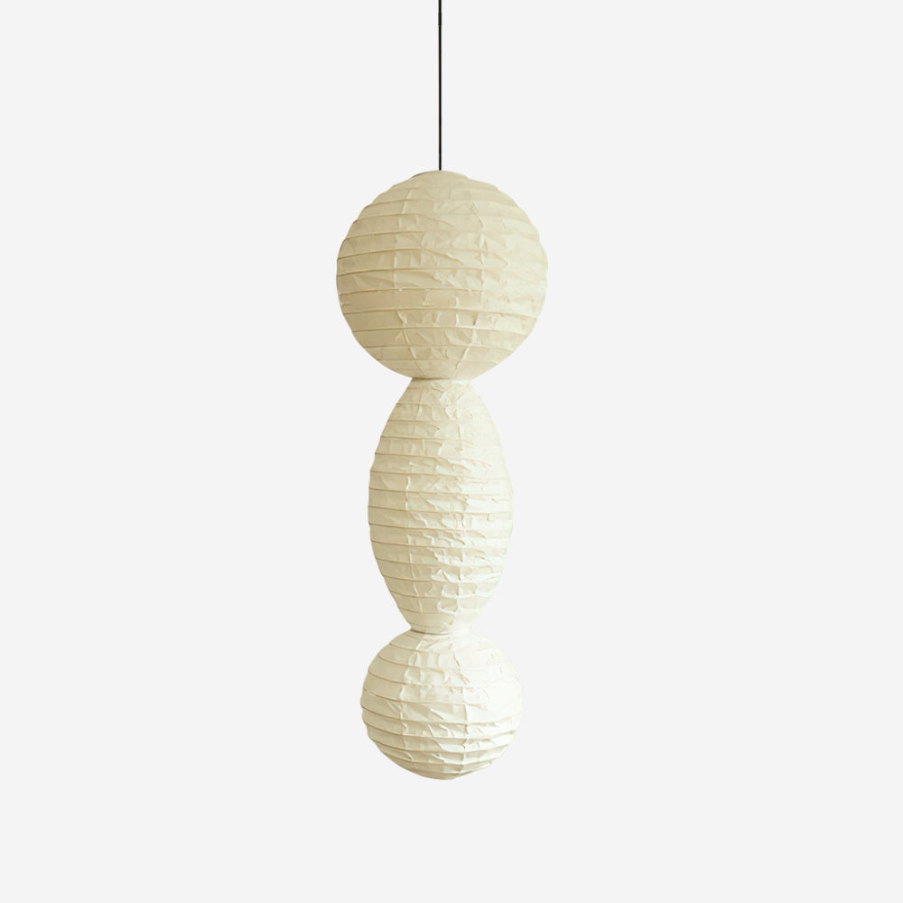 Nami Pendant Light Paper Lantern Wabi-sabi