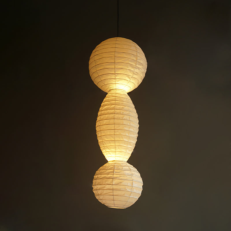 Nami Pendant Light Paper Lantern Wabi-sabi - Neutralighting
