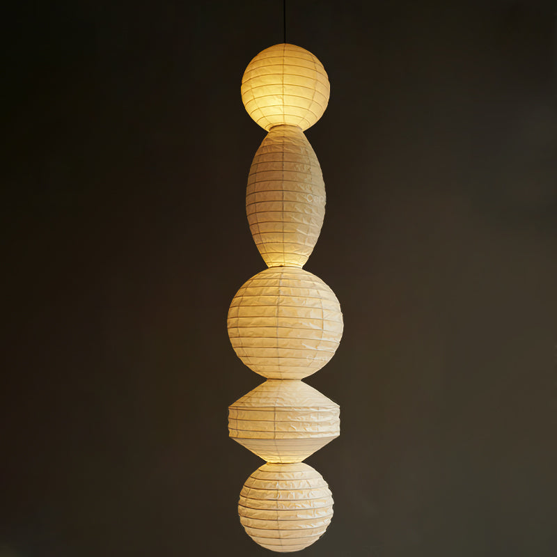 Nami Pendant Light Paper Lantern Wabi-sabi - Neutralighting
