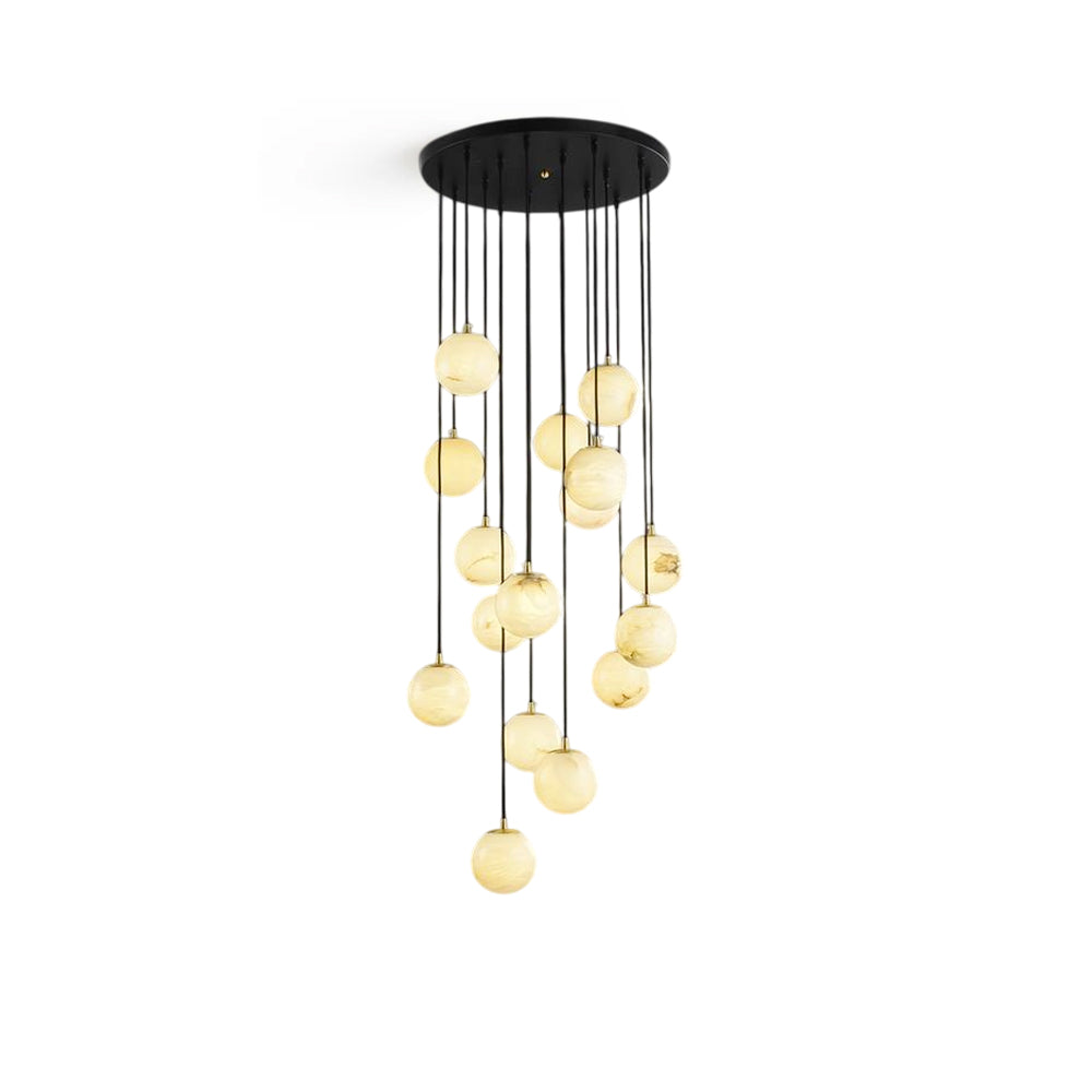 Alabaster Chandelier Balls Cluster - Neutralighting