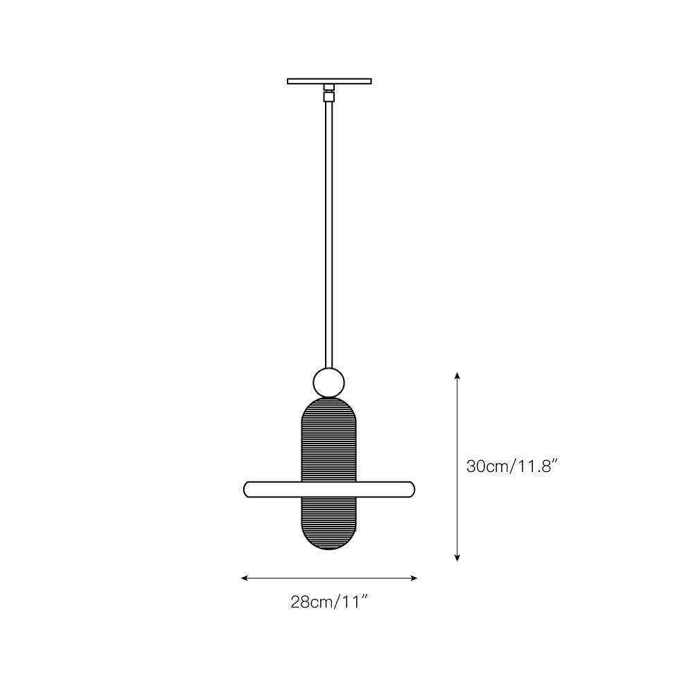 Ildvuvye Individual Creativity Comet Pendant Lamp - Neutralighting