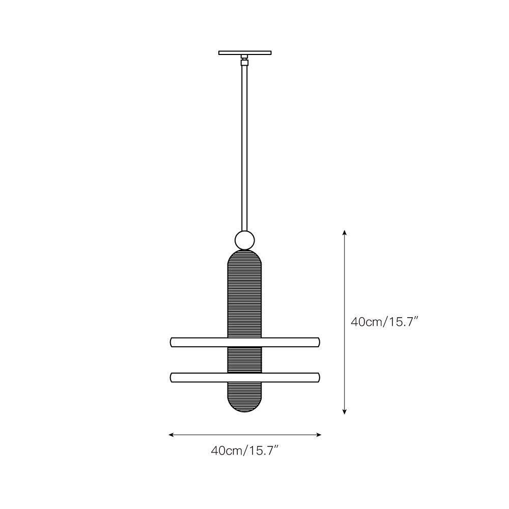 Ildvuvye Individual Creativity Comet Pendant Lamp - Neutralighting