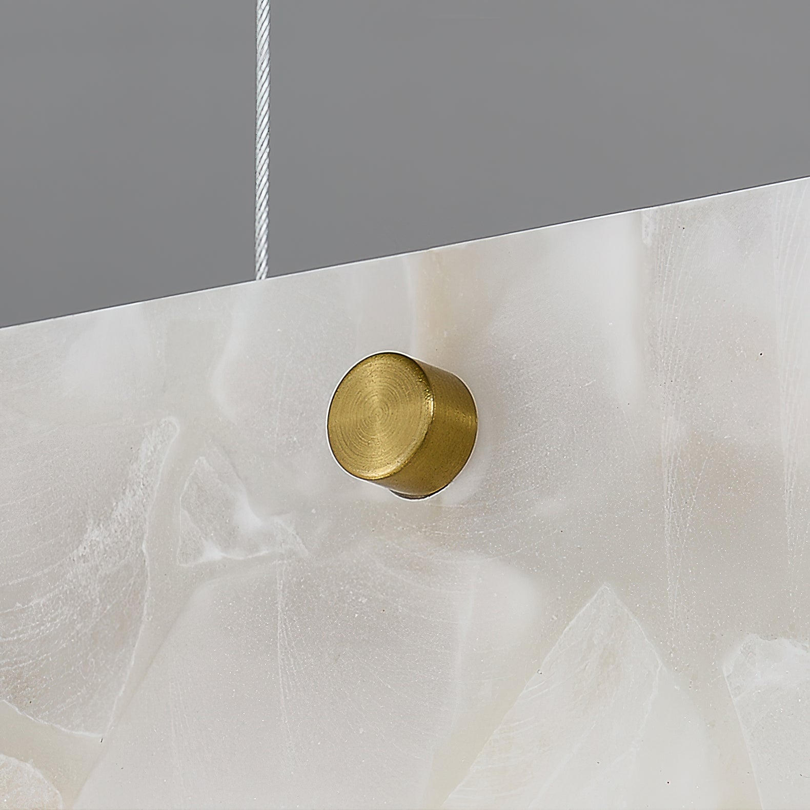 Ljomuvye LED Modern Linear Alabaster Pendant Light - Neutralighting