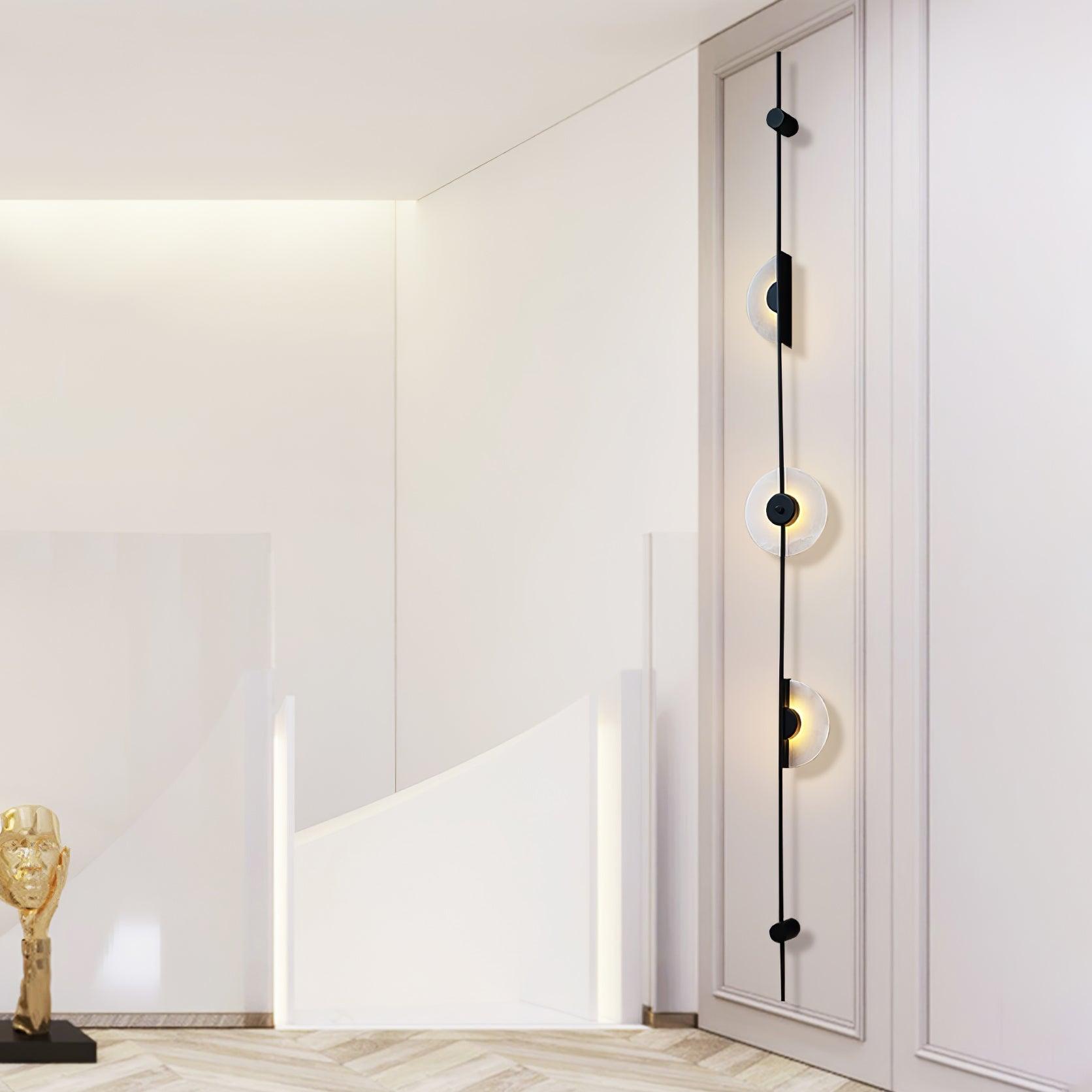 Edria Minimalist Alabaster Wall Light - Neutralighting