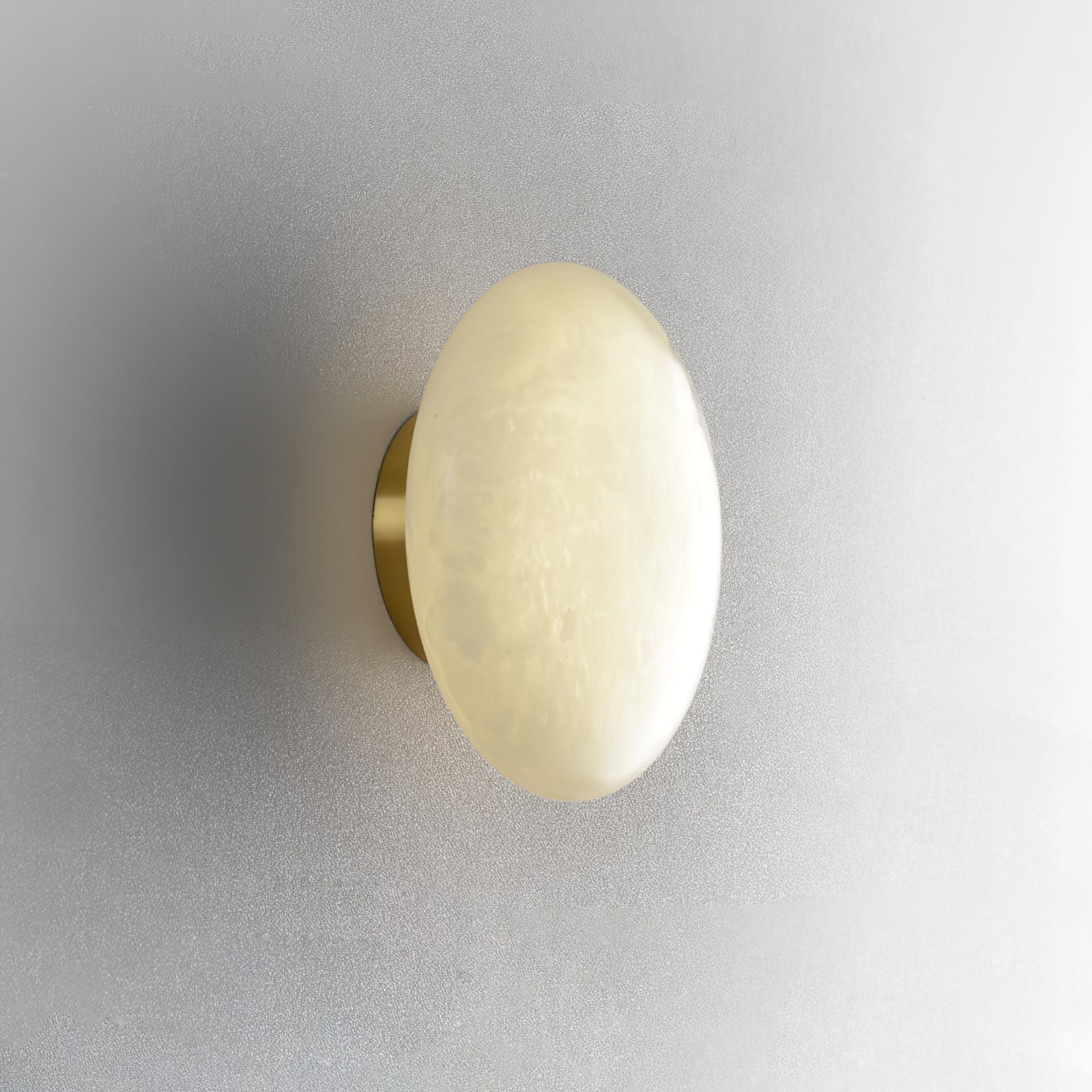 Vanorara Minimalist Alabaster Flush Mount Light - Neutralighting