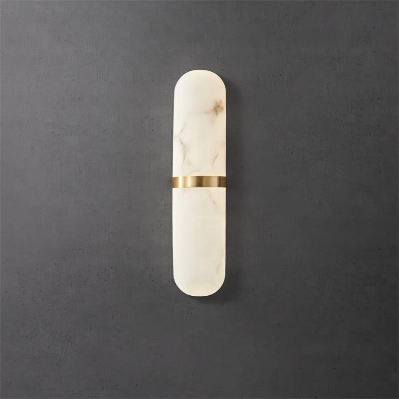 Ostruvyd Luxury Pill Alabaster Wall Lamp - Neutralighting