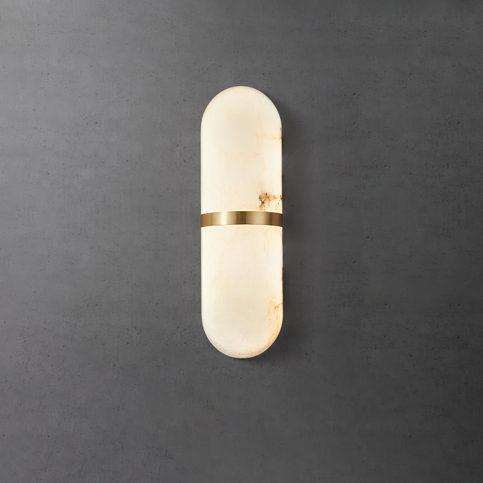 Vitheion Minimalist Alabaster Wall Light - Neutralighting