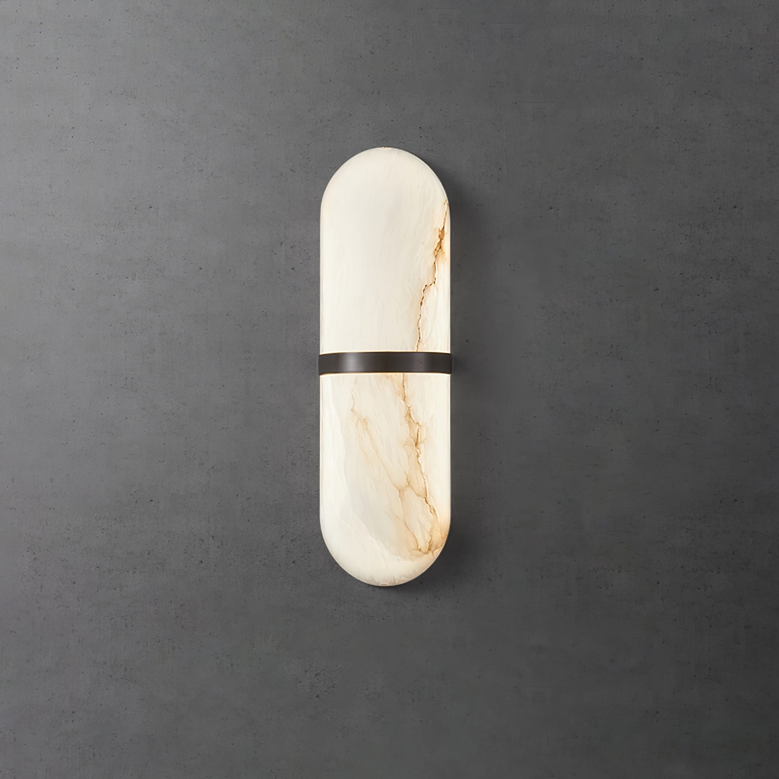 Vitheion Minimalist Alabaster Wall Light - Neutralighting