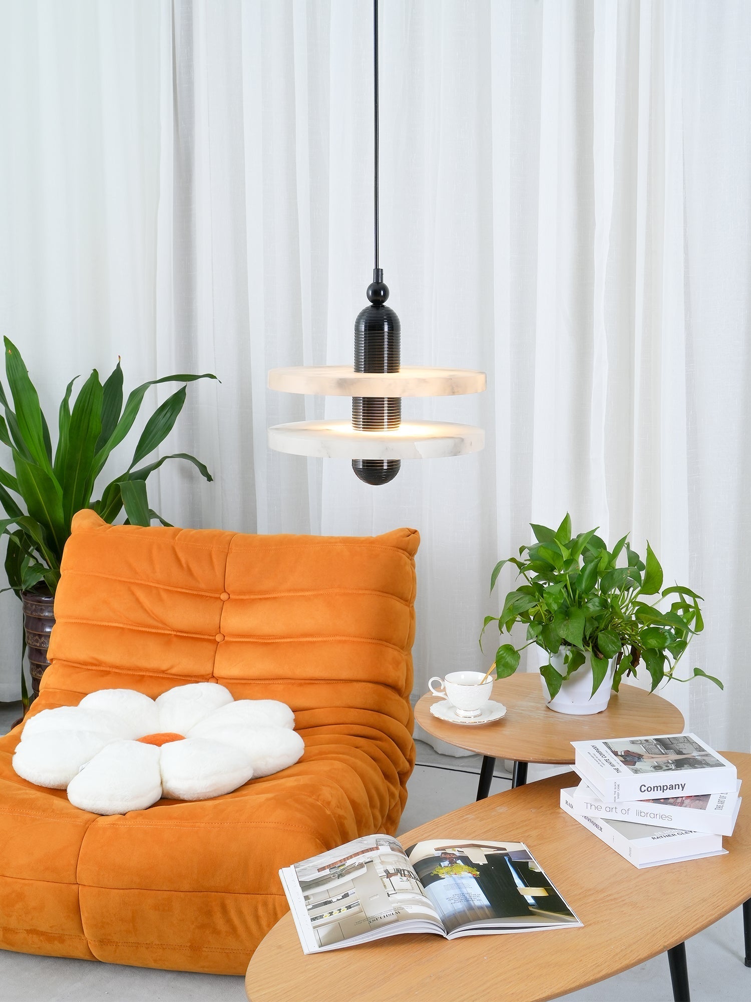 Alabaster Planes Pendant Lamp - Neutralighting