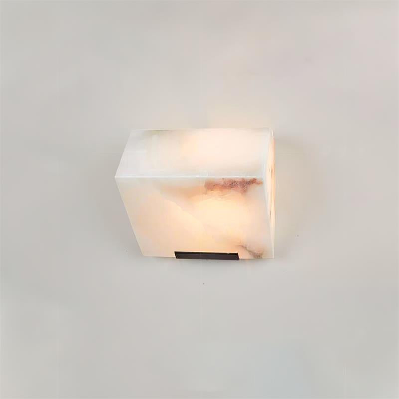 Qvistuvyn Staircase Metal Alabaster Wall Lamp - Neutralighting