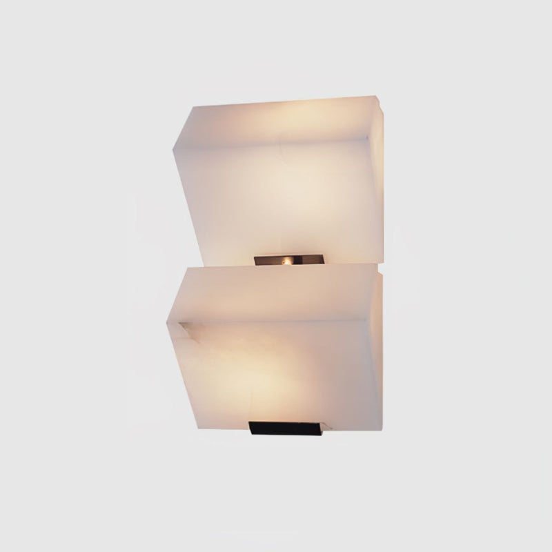 Qvistuvyn Staircase Metal Alabaster Wall Lamp - Neutralighting