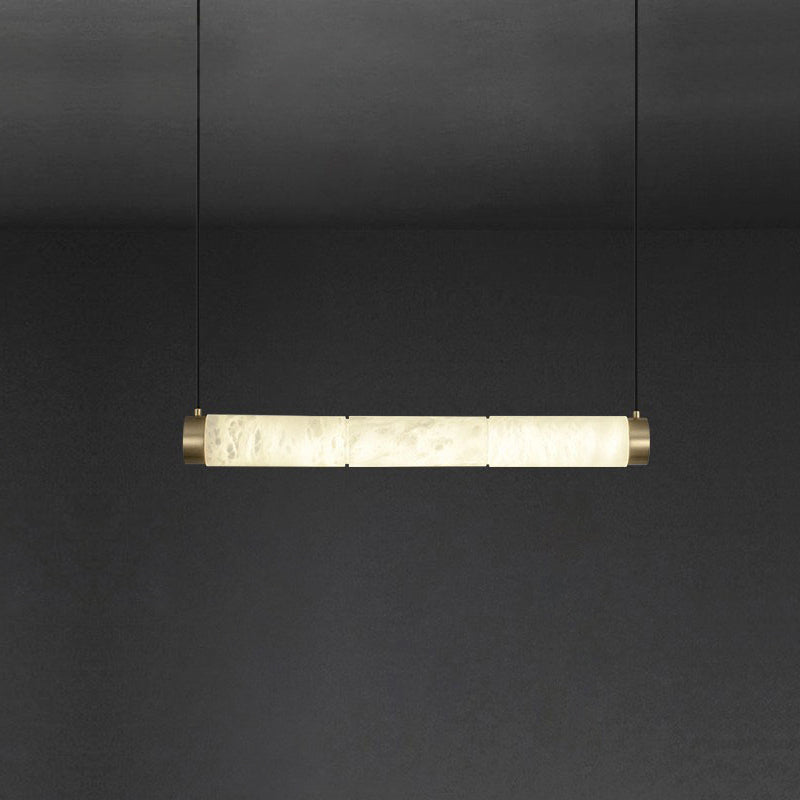 Plotuvyi Modern Strip Alabaster Pendant Light - Neutralighting