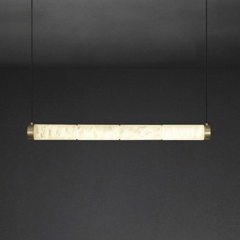 Plotuvyi Modern Strip Alabaster Pendant Light - Neutralighting