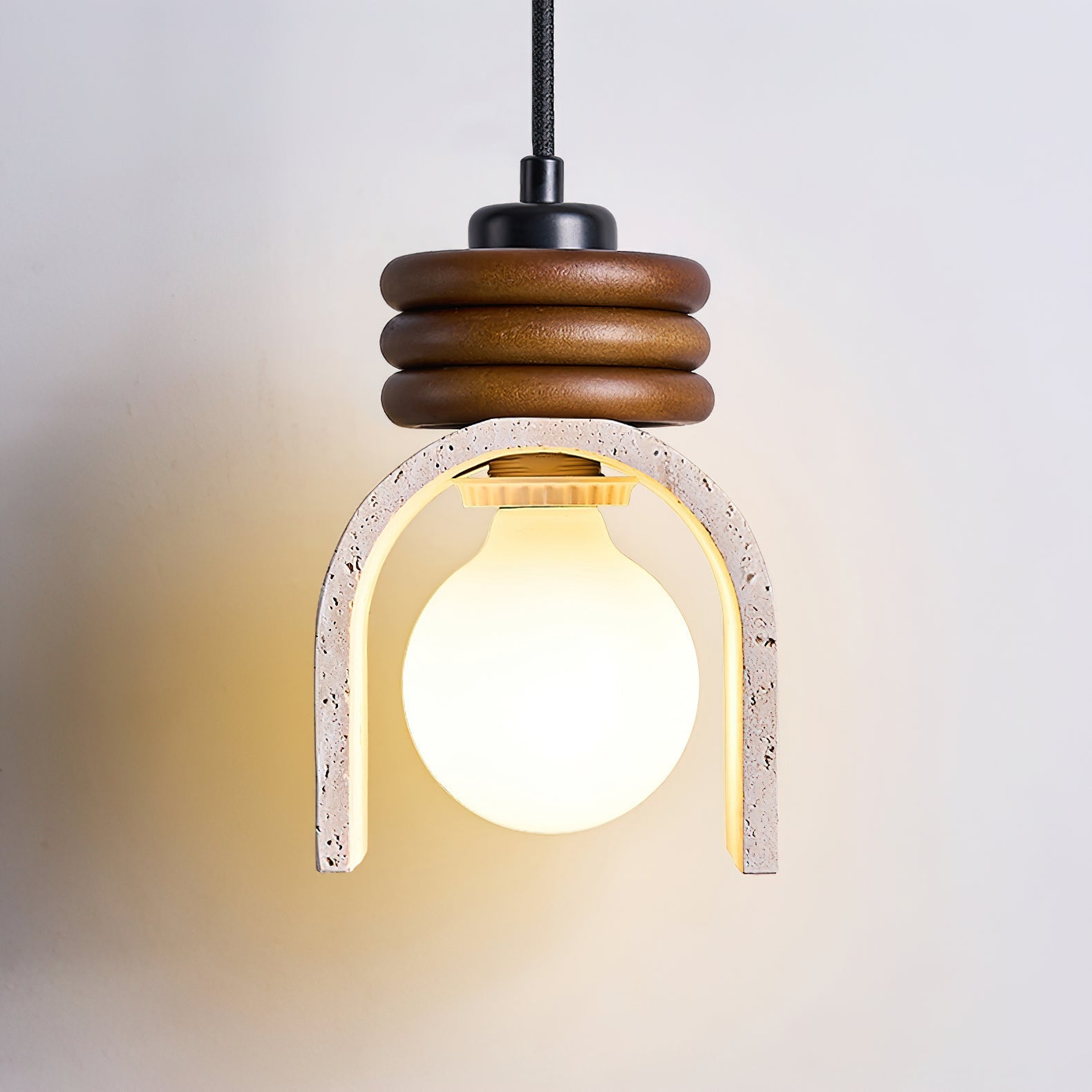 Ritta Sculptural Arch Pendant Lamp - Neutralighting