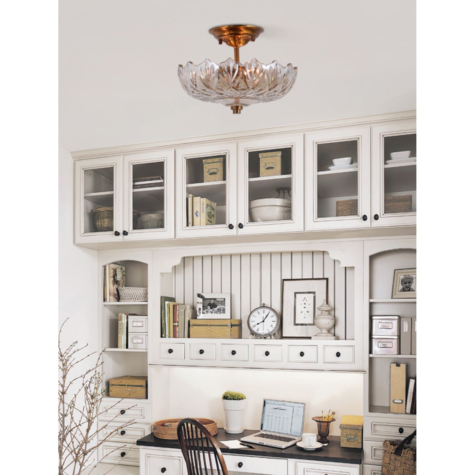 Qvistuvyi Postmodern Luxury Glass Ceiling Lamp - Neutralighting