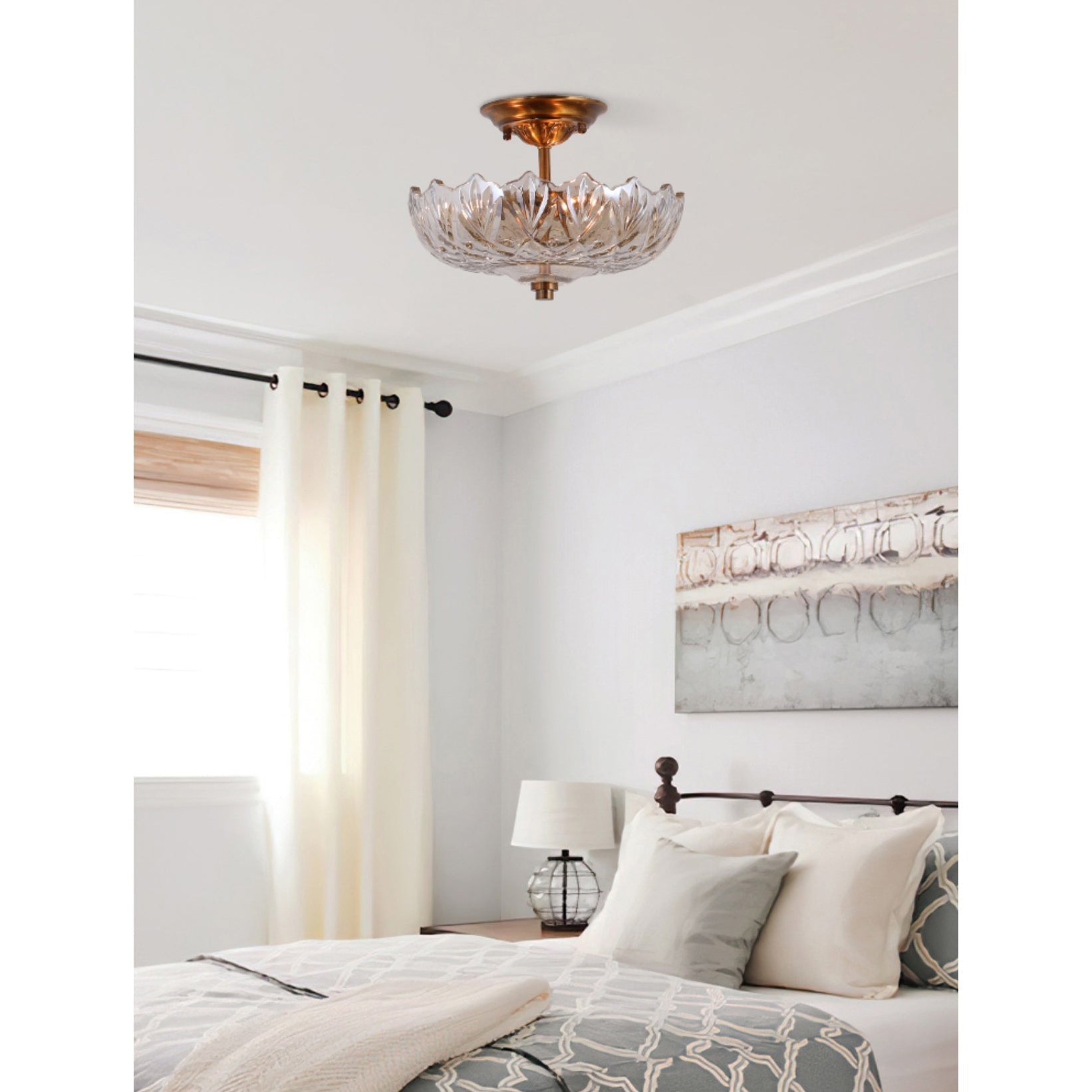 Qvistuvyi Postmodern Luxury Glass Ceiling Lamp - Neutralighting
