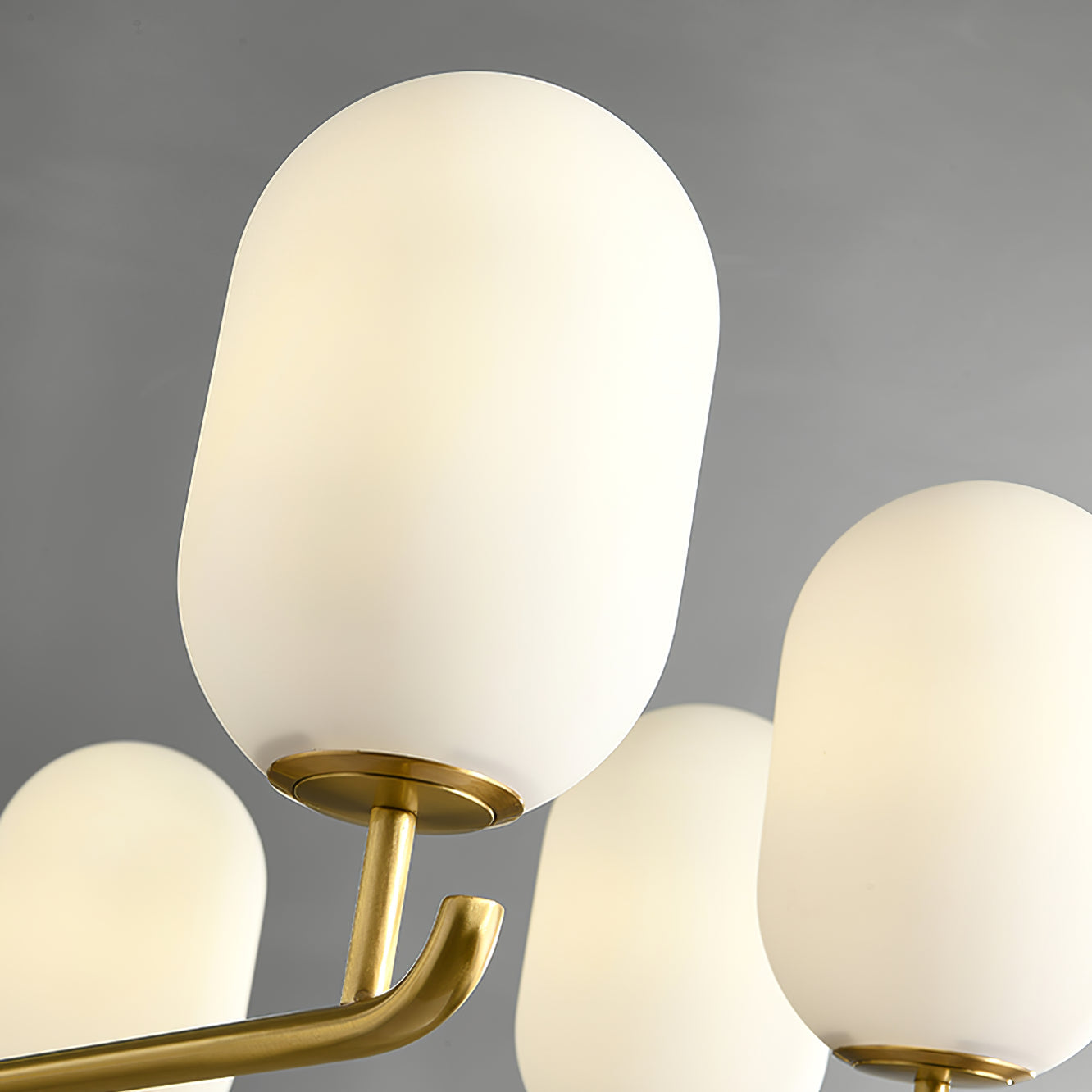 Sifuvyn Modern Geometric Glass Chandelier - Neutralighting