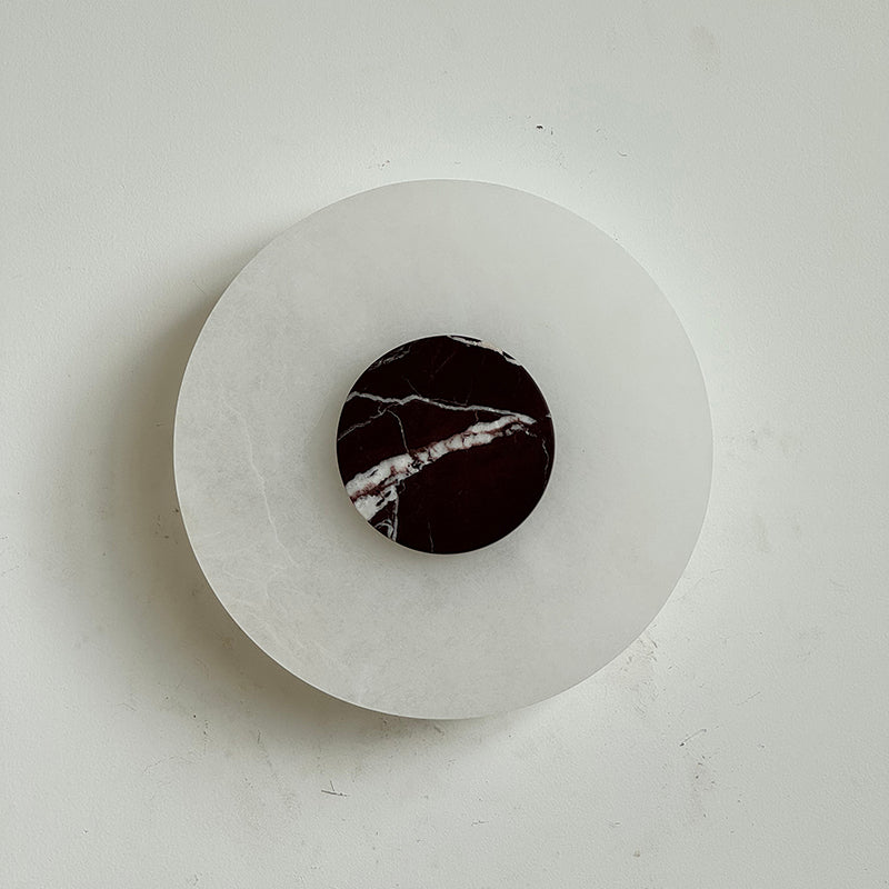 Rauduvyi Modern Minimalist Alabaster Wall Lamp - Neutralighting
